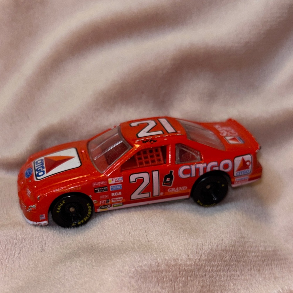 Vintage Racing Champions Die Cast NASCAR #21 Citgo Ford Racing Car Toy